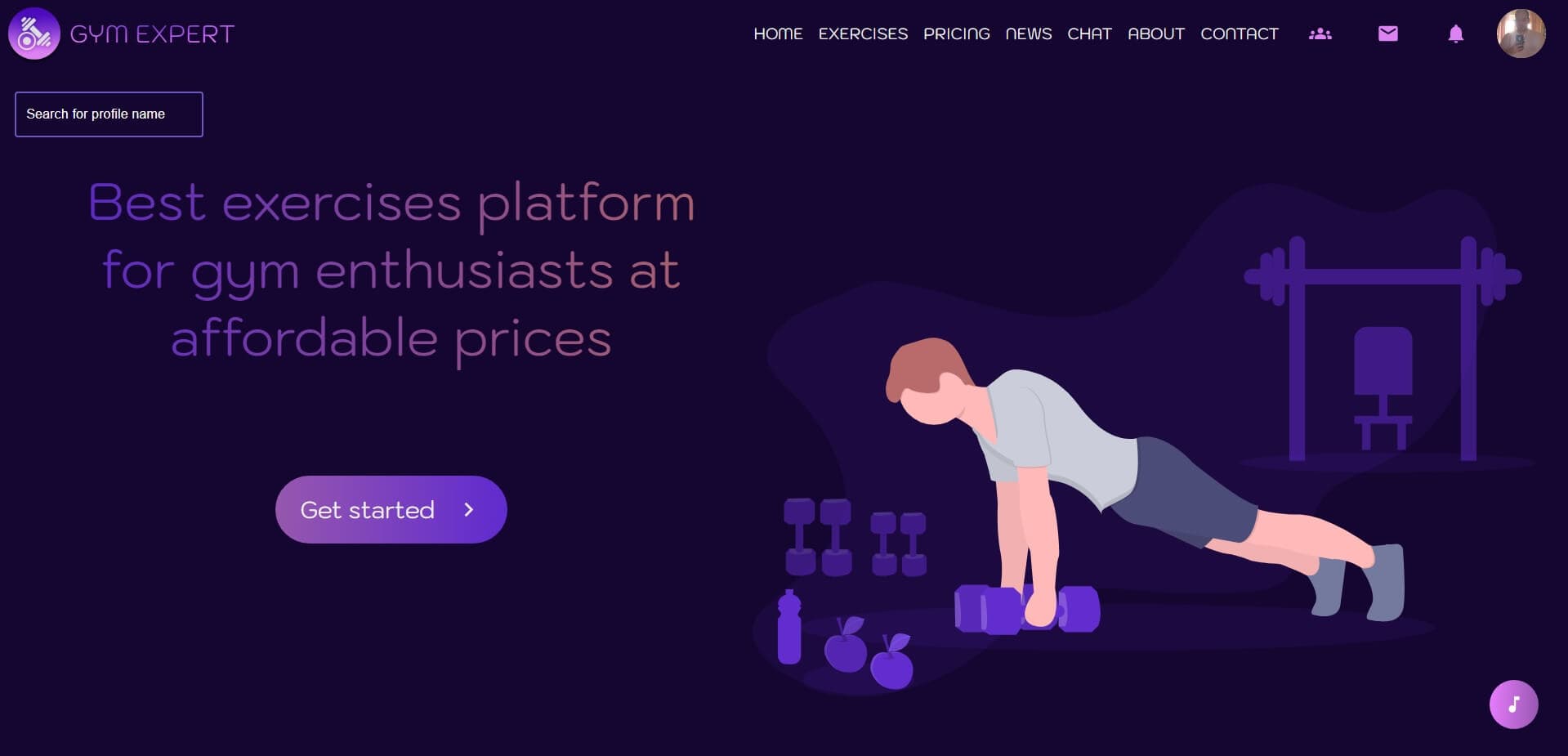 Gym-Expert screenshot 1