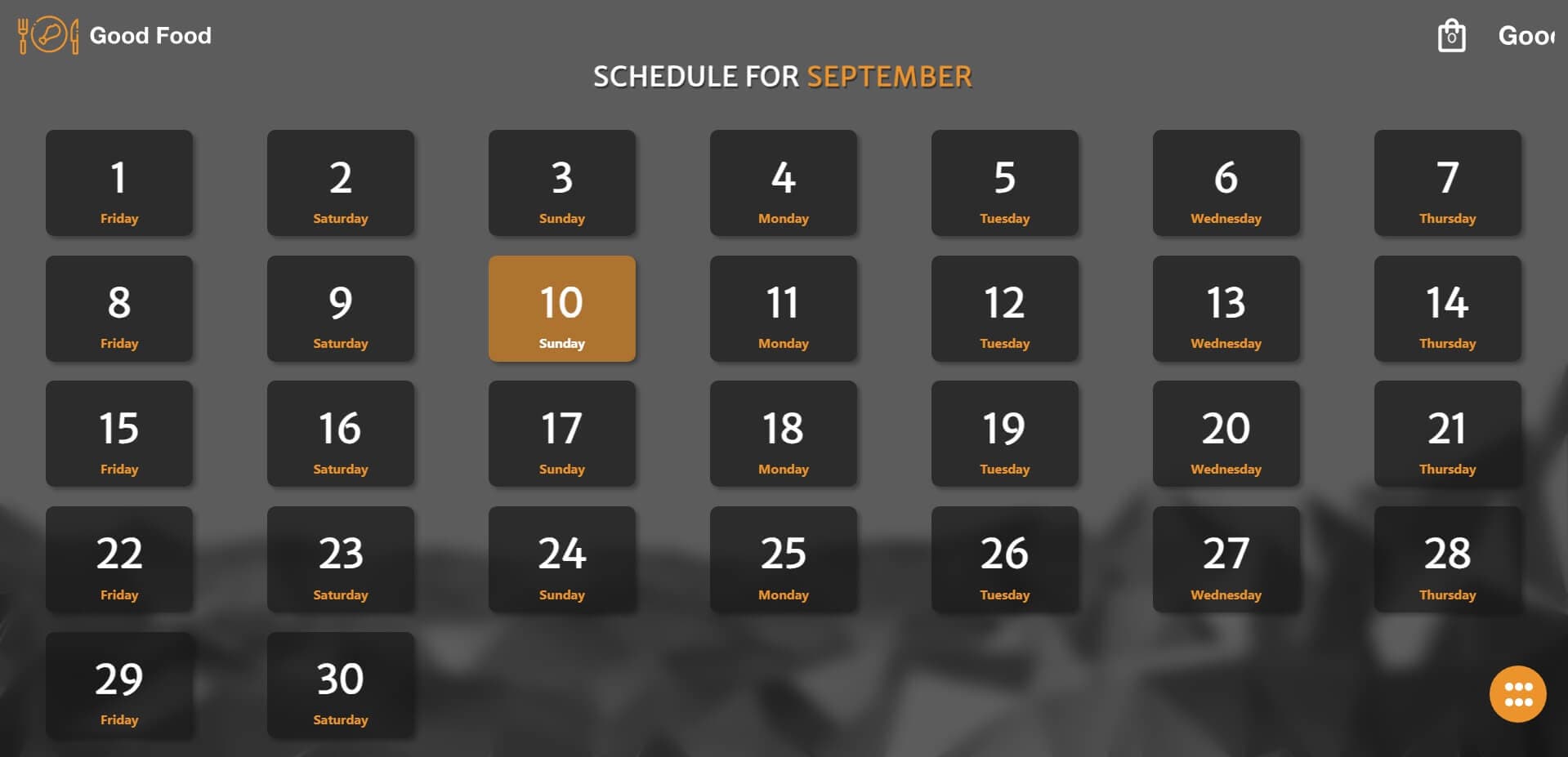 Restaurant App screenshot 3