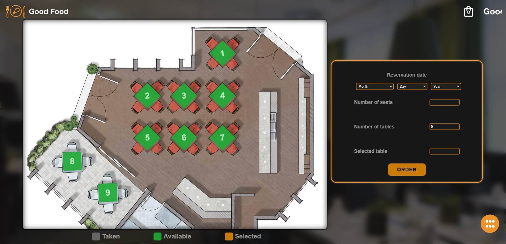 Restaurant App screenshot 4